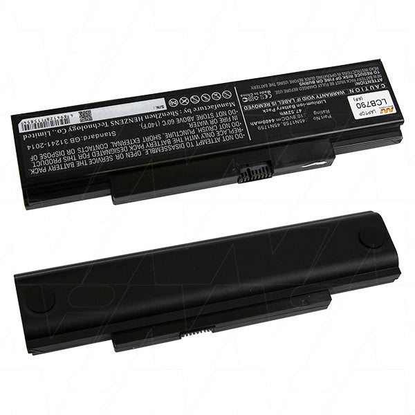 MI Battery Experts LCB790 Lithium-Ion Laptop Battery 47.5Wh, 4.4Ah, 10.8V, 292g - Professional-Grade Power for Extended Mobile Computing