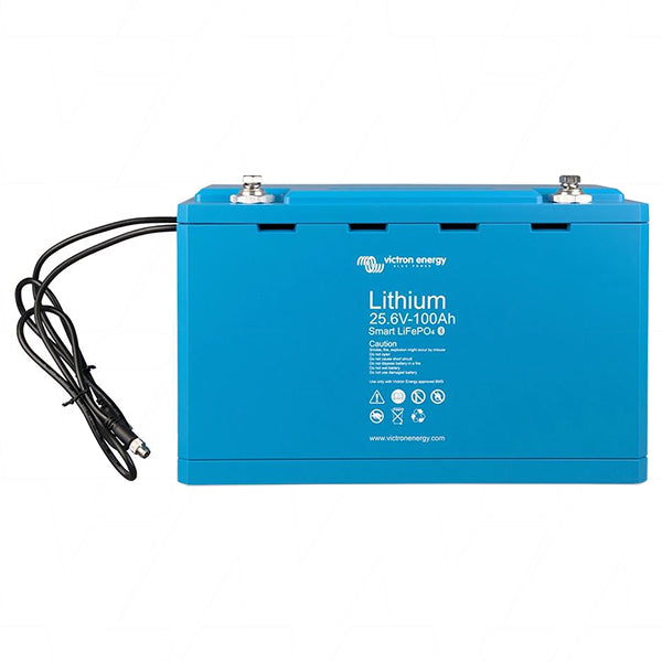 Victron Energy LFP-BMS25.6/100 Professional 25.6V 100Ah LiFePO4 Battery with Integrated BMS for Marine & Off-Grid Power