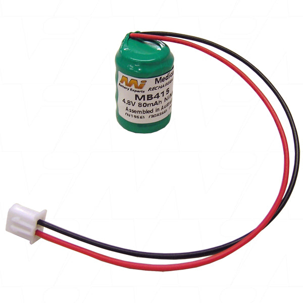 MI Battery Experts MB415 4.8V 80mAh NiMH Medical Equipment Battery - Reliable Power for Portable Devices & Diagnostic Tools
