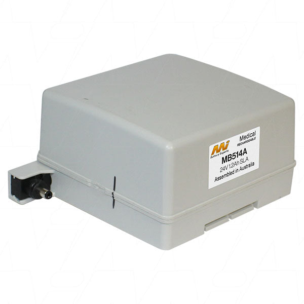 MI Battery Experts MB514A 24V 1.2Ah SLA Medical Battery - Hospital-Grade Power for Critical Equipment