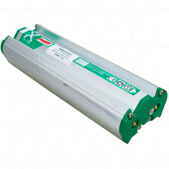 MI Battery Experts MB520V Medical-Grade NiMH Battery 14.4V, 3Ah, 43.2Wh for Critical Care Equipment & Portable Devices