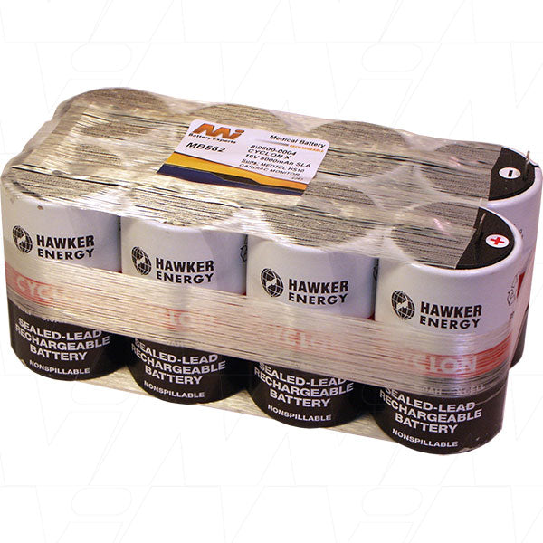 MI Battery Experts MB562 16V 2.5Ah Sealed Lead Tin Medical Equipment Battery - Professional-Grade Power for Healthcare Devices