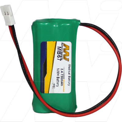 MI Battery Experts MB67 12V 9Ah SLA Battery for UPS Systems, Emergency Lighting & Alarm Backup - AGM Technology