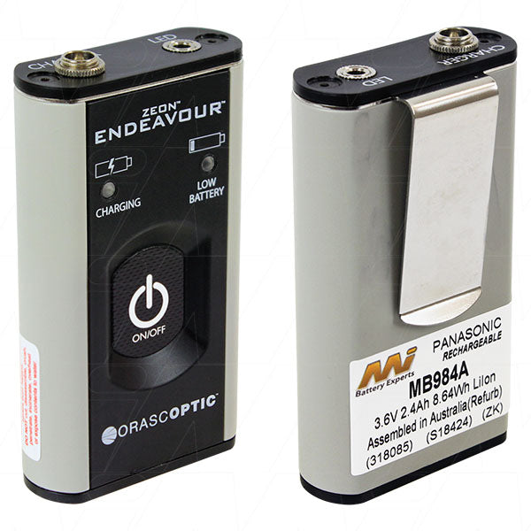 MI Battery Experts MB984A Medical-Grade 3.6V 2.4Ah Lithium-Ion Battery for Portable Diagnostic Devices & Patient Monitoring