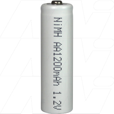 IONIX MH-AA1200 NiMH Solar Garden Light Battery 1.2V, 1.2Ah, 1000+ Cycles, Weather-Resistant, Quick-Charge