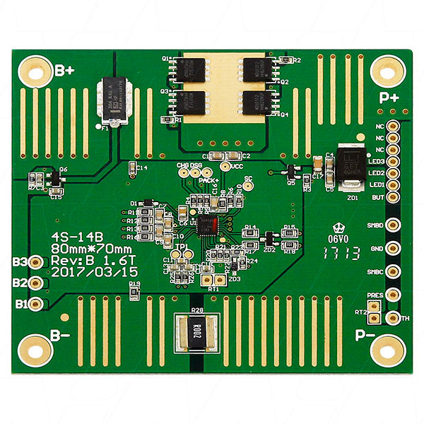 ENEPOWER MIBMS-4S20A-LI-01 Advanced 4S Lithium-Ion Protection System for Industrial Applications, 20A Rated Current