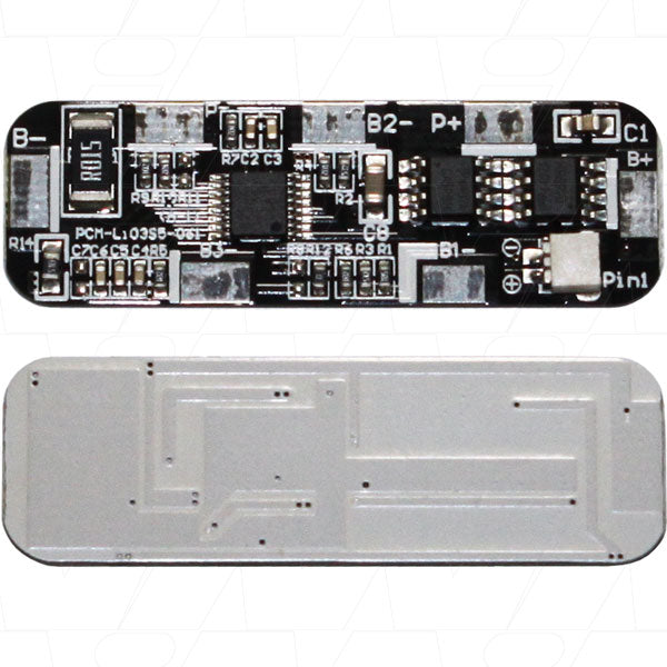 Enepower MIPCM-3SXP4AFG 3S Lithium-Ion Protection Circuit with Overcurrent, Overcharge & Overdischarge Safety, 16x4mm