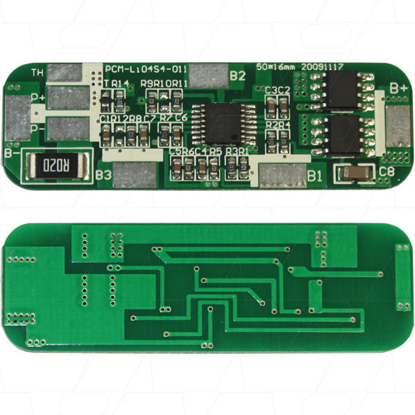 Enepower MIPCM-4SXP4AT-LFP Advanced 4S LiFePO4 Battery Protection Module with Overcurrent & Overcharge Safeguards