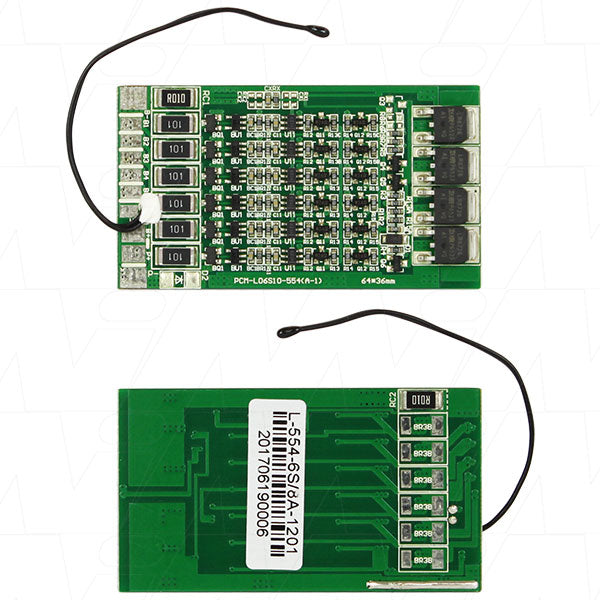 Enepower MIPCM-6SXP8A 6S Li-Ion Protection Circuit Module - Slim 4mm Design, Overcurrent/Overcharge Safeguards for Pro Applications