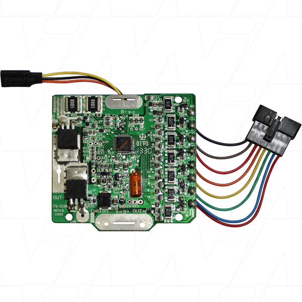 ENEPOWER MIPCM-7SXP12A Advanced 7S Lithium-Ion Protection Circuit Module for Professional Battery Systems, 68x6mm