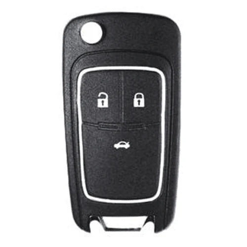 Holden Cruze 3-Button Flip Key Shell with Chevrolet Logo