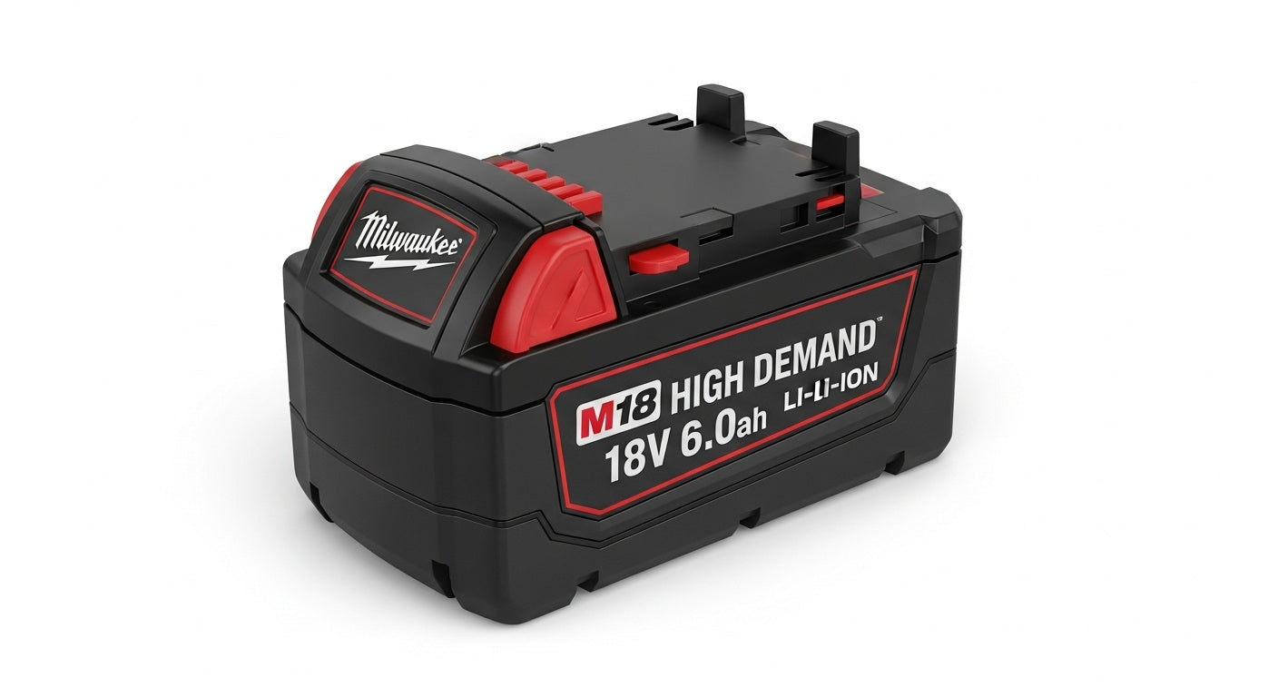 Milwaukee M18 High Demand 18V 6.0Ah Li-ion replacement battery