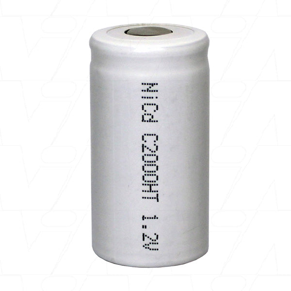 IONIX NC-C2000HT NiCd C-Cell Battery High-Performance Emergency Lighting Power, 2000mAh, 1.2V, Industrial-Grade Reliability