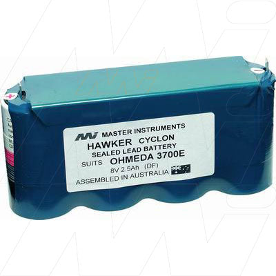 MI Battery Experts MB659 8V 2.5Ah Medical-Grade Power Cell - Sealed Lead Tin for Critical Care Equipment, 20Wh Output