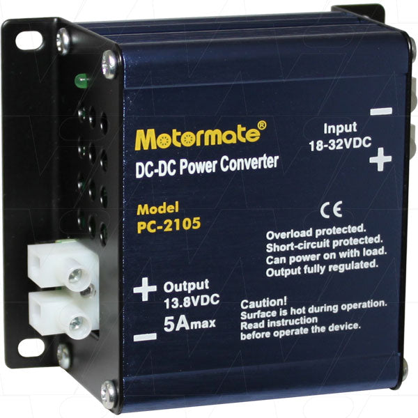 Motormate PC-2105 12V Compact Professional Battery - 5A, 230g, 75x42mm - Reliable Power for Portable & Industrial Use