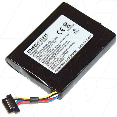MI Battery Experts PDAB-E3MIO2135211 3.7V 1.8Ah Lithium-Ion Battery for Mobile Computing & GPS - Compact 31g Powerhouse