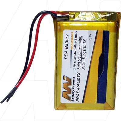 Palm TX PDA LiPo Battery - MI Battery Experts PDAB-PALMTX 3.7V 1.25Ah Replacement - Long-Lasting Power for Professionals