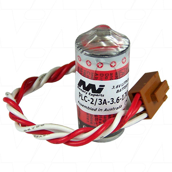 Industrial-Grade PLC-2/3A 3.6V 1.6Ah Lithium Battery for Critical Memory Backup in Automation Systems