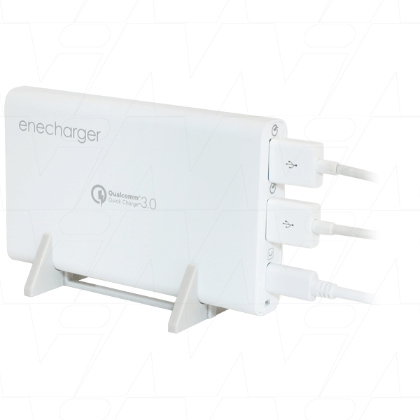 100-240VAC input 5V-20V 40W DC output power supply featuring QC3 & PD2.0 for phones, tablets & notebooks