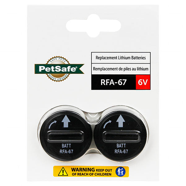 PetSafe RFA-67D 6V Lithium Battery Long-Lasting Power for Pet Tracking Devices, 150mAh Capacity, 10g Lightweight Design