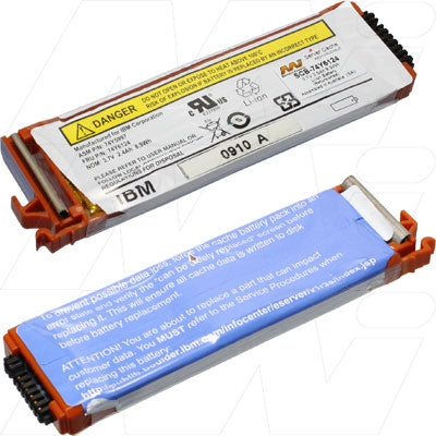 MI Battery Experts SCB-74Y6124 Lithium-Ion Battery 2.5Ah, 3.7V, 61g Compact Power for Professional Electronics