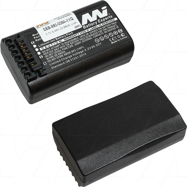 MI Battery Experts SEB-890-0084-XXQ-BP1 Lithium-Ion Battery for GPS Survey Equipment - 6.4Ah, 3.7V, 23.7Wh, 101g