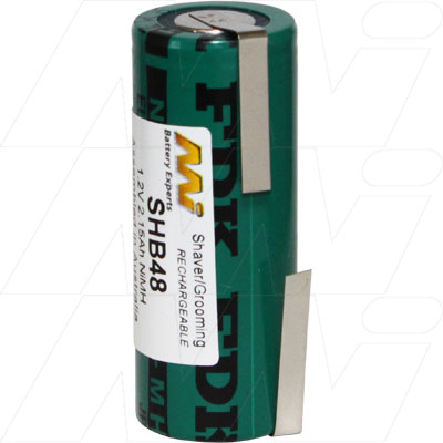 MI Battery Experts SHB48 NiMH Rechargeable Battery - 1.2V 2.15Ah for Professional Grooming Tools, Fast-Charging, 31g
