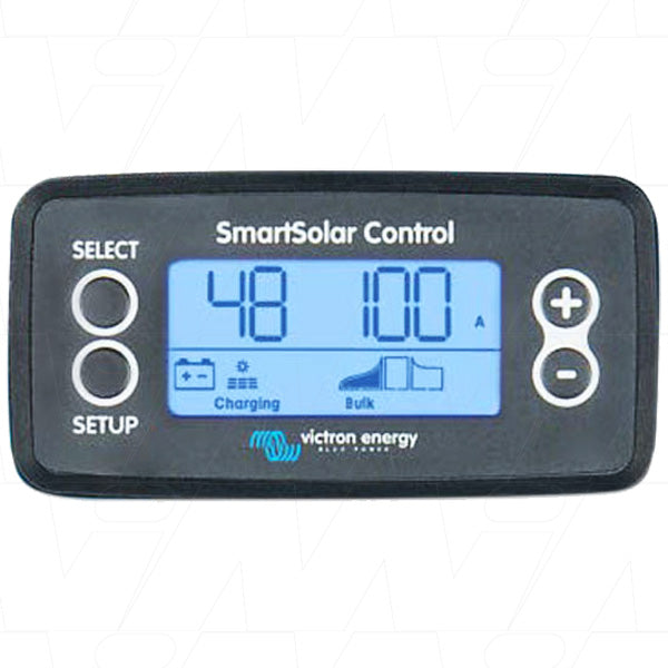 Victron Energy SmartSolar Pluggable Display Real-Time Solar Monitoring for RV, Marine & Off-Grid - 100x56mm, 86g