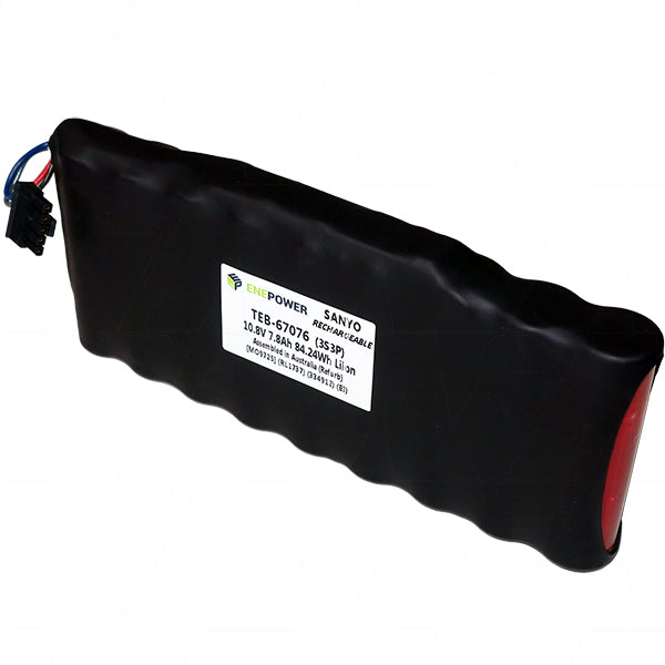 MI Battery Experts TEB-67076 10.8V 84.2Wh Lithium-Ion Battery - Professional-Grade Power for Industrial Tools & Equipment
