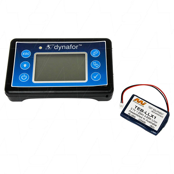 MI Battery Experts TEB-LLX1 Lithium-Ion Battery for Test Equipment - 3.7V, 1.25Ah, 4.6Wh, Compact 36x8mm, 30g