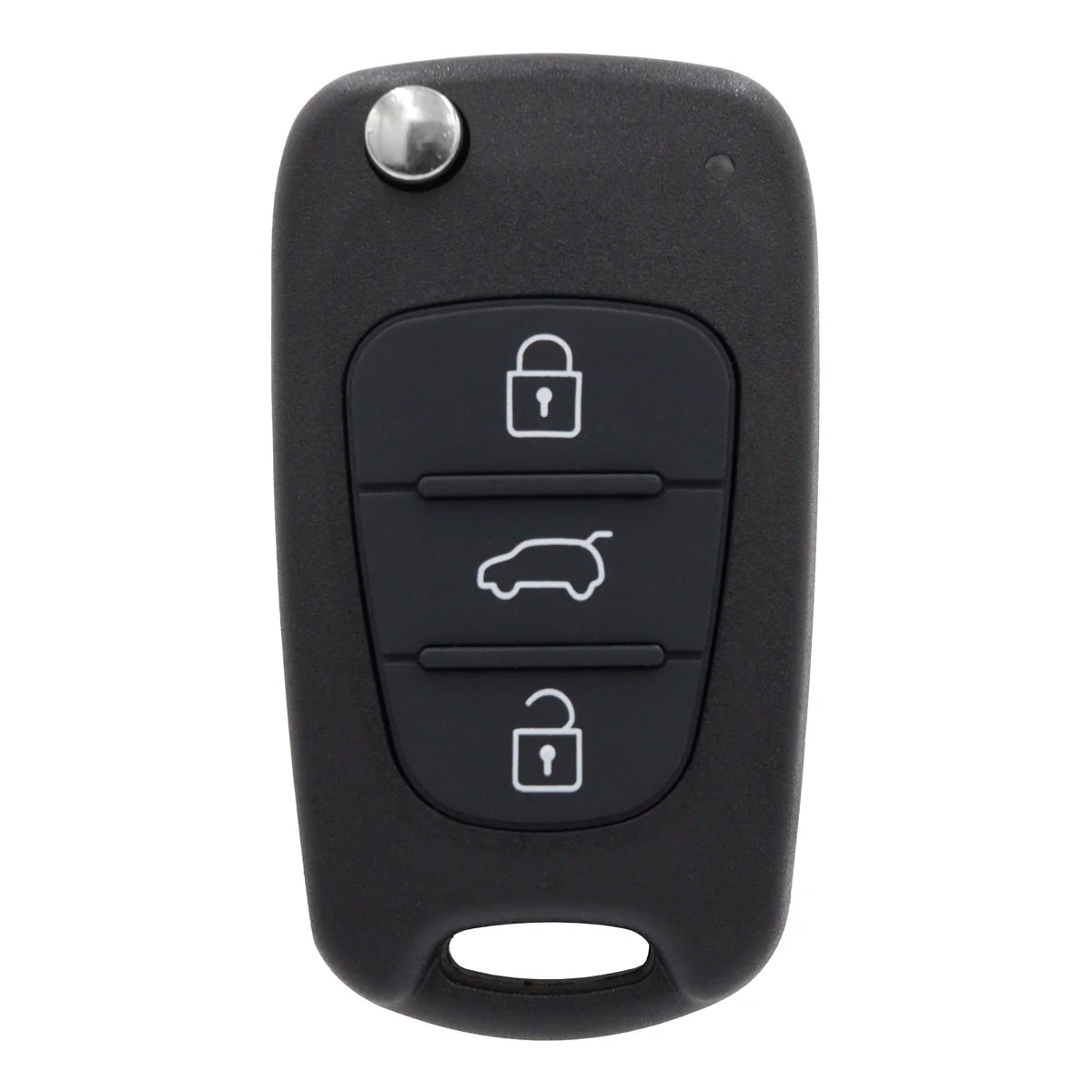 Kia Cerato/Rio 3-Button Flip Key Shell - TOY49 Blade
