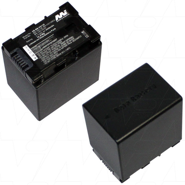 MI Battery Experts VB-BN-VG138-BP1 Professional Camcorder Battery - 16.5Wh Lithium-Ion, 4.45Ah Capacity, 3.7V Output