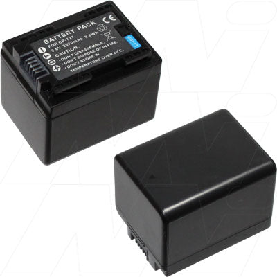 MI Battery Experts VB-BP727-BP1 Professional-Grade 2.67Ah Lithium-Ion Camcorder Battery for Extended Recording (3.6V, 9.6Wh)