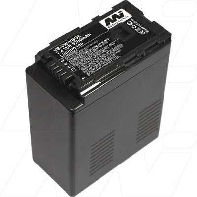 MI Battery Experts VB-VW-VBG6-BP1 Professional 5.2Ah Lithium-Ion Battery Pack - 7.4V, 38.5Wh for Extended Video Shoots