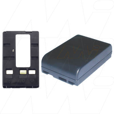 MI Battery Experts VB10MH-BP1 NiMH Video Camera Battery - 4.8V, 2.1Ah, 10.1Wh Pro-Grade Power for Extended Recording (149g, 46x73mm)