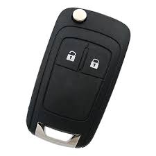 Holden Cruze 2-Button Flip Key Shell with Chevrolet Logo