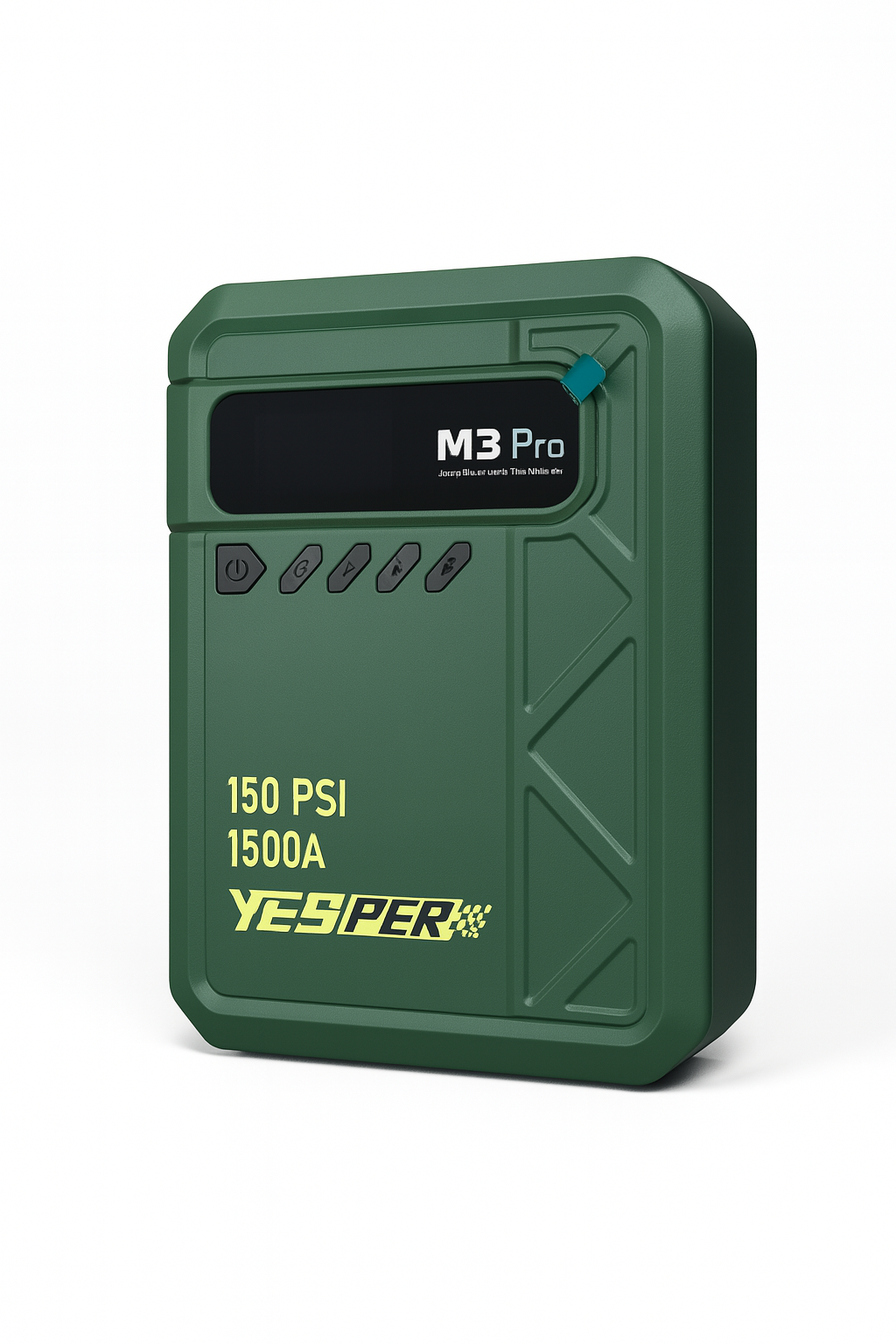 M3 Pro Jump Starter with Air Compressor - Multi-Function Car Battery Booster