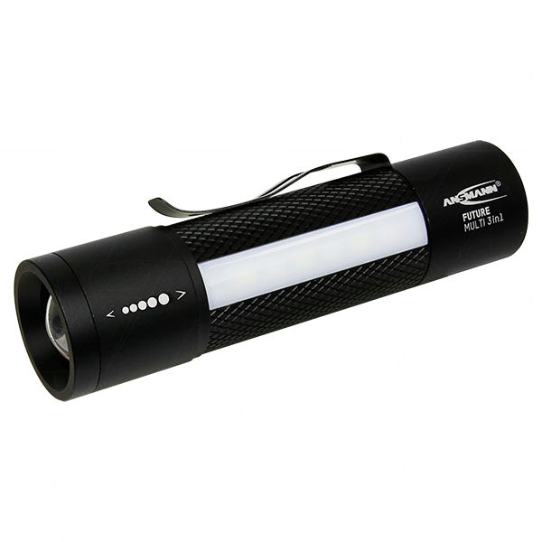 FUTURE MULTI 3 in 1 LED Multifunction torch with 3xAAA alkaline