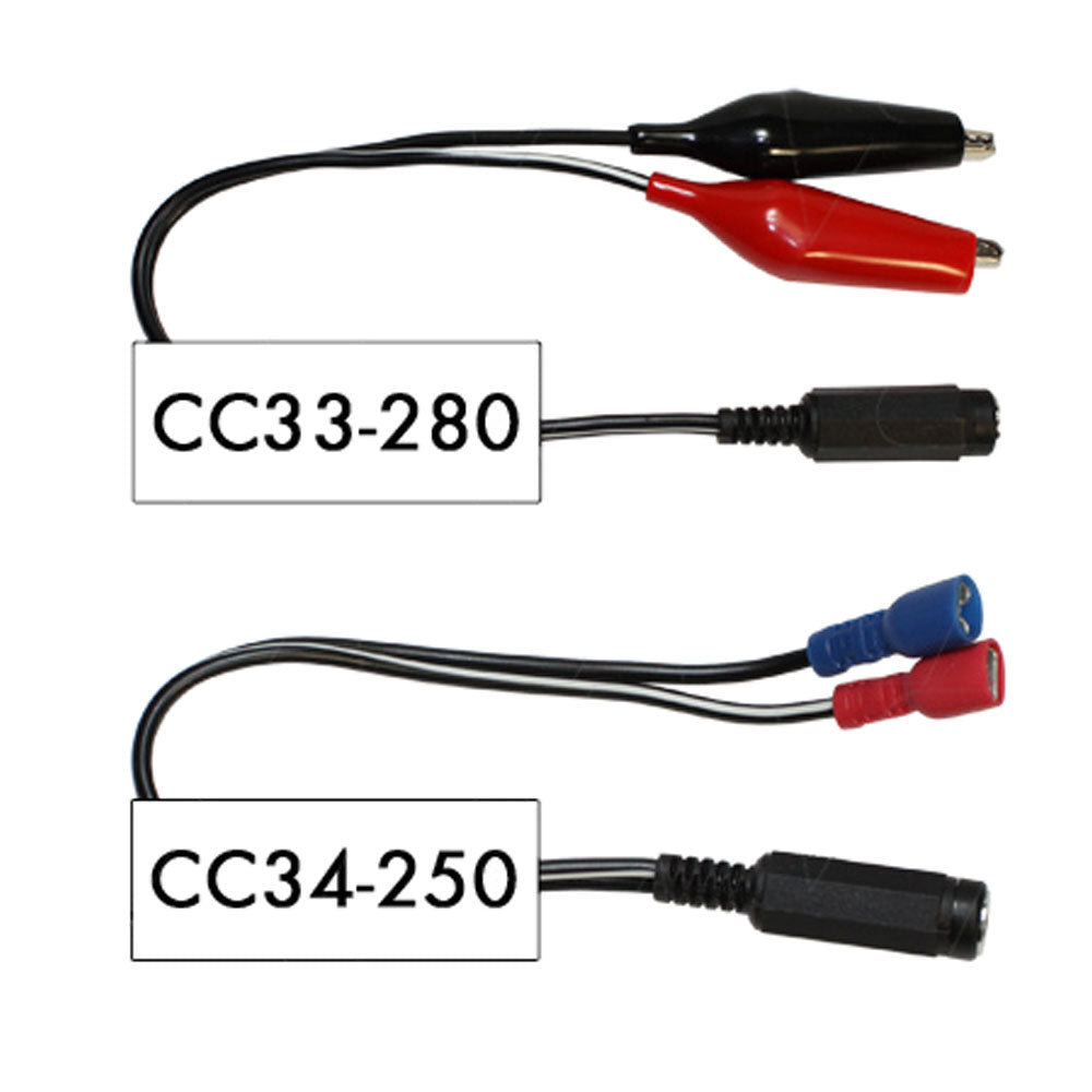 100-240VAC input 1 cell lithium ion & lithium polymer charger with 2.1mm DC plug.