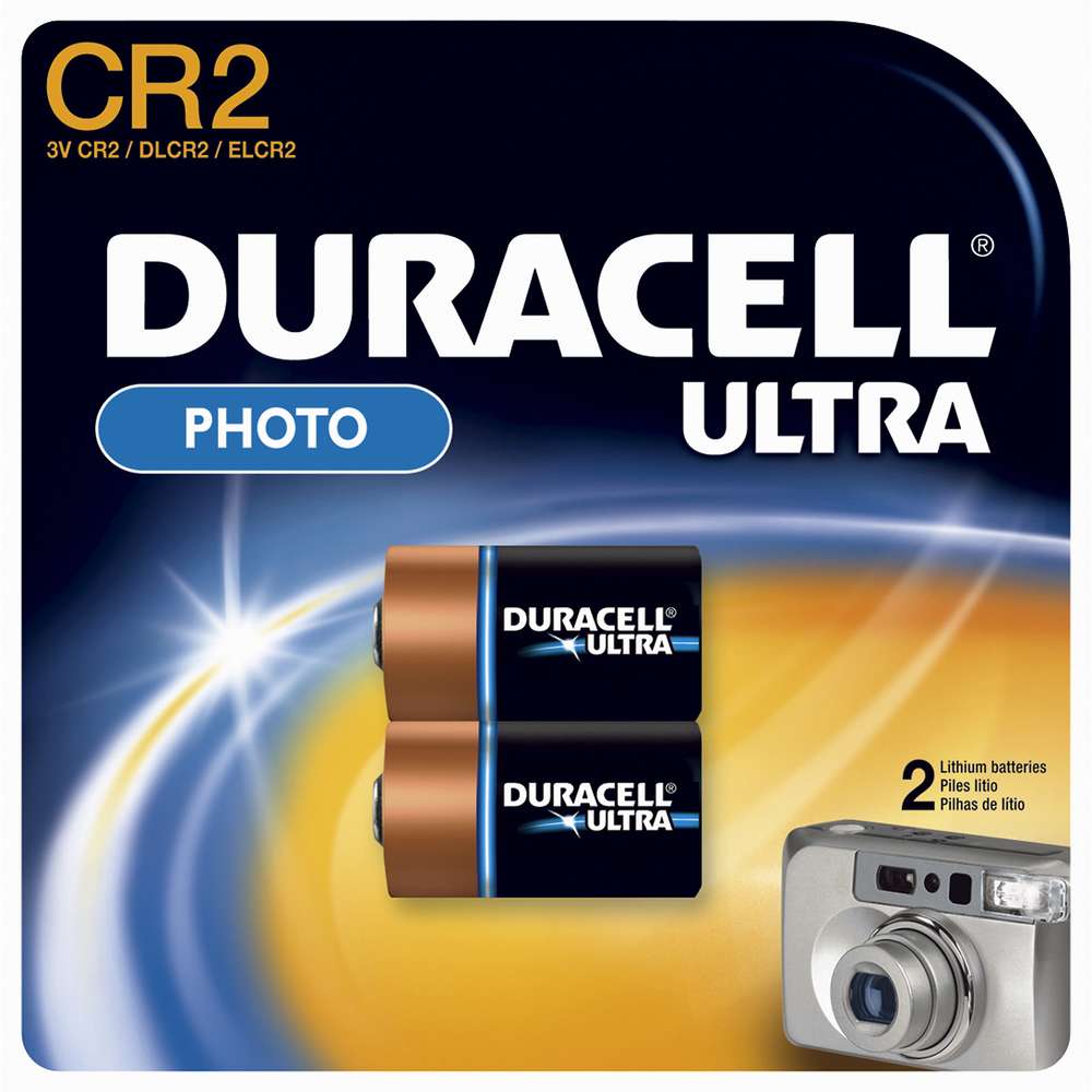 DURACELL ULTRA CR2 Lithium Battery 2 PK