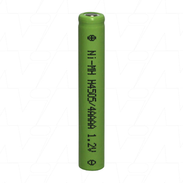1.2V 450mAh 5-4AAAA Ind. NiMH Cell
