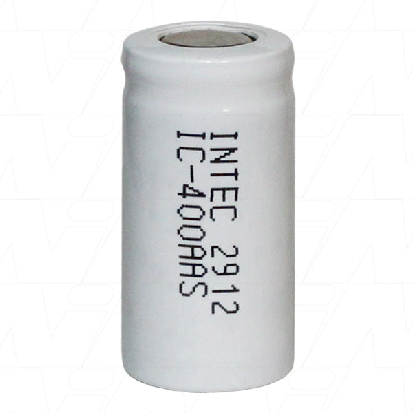 Intec 1.2V 400mAh NiCd 2-3AA High Capacity Battery Cell