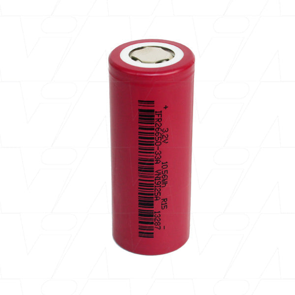 3.2V 26650 size 3.3Ah cylindrical 26650 Lithium Iron Phosphate (LiFePO4) 3.2V 3.27Ah IFR26650-33A