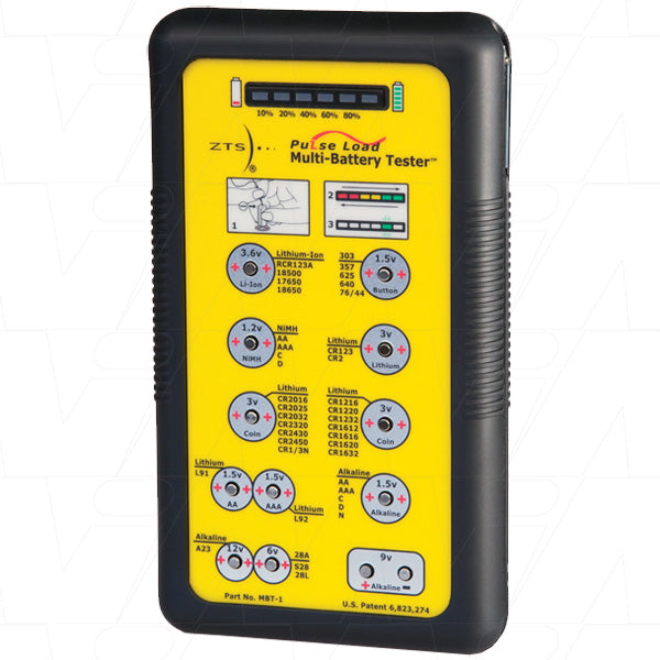Battery Tester for Primary & Rechargeable Batteries