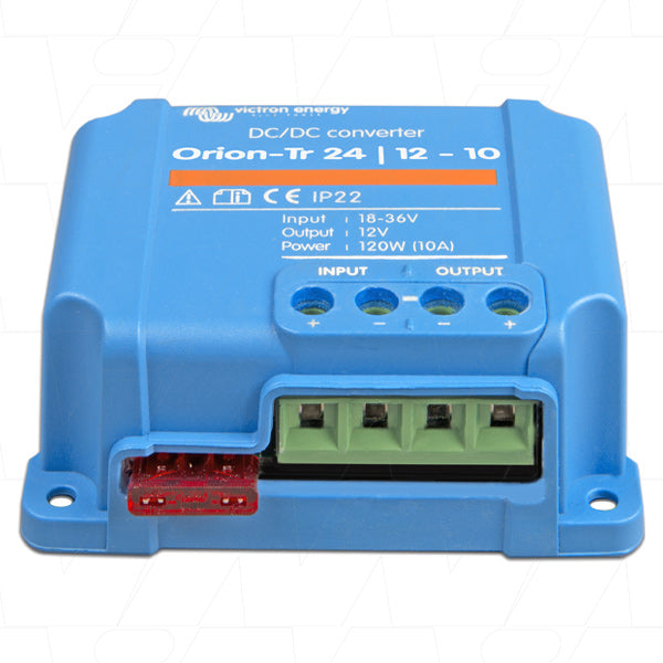 Orion IP43 DC to DC Converter 10A Non-Isolated 18-35VDC Input to 12.5VDC ORI241210200R