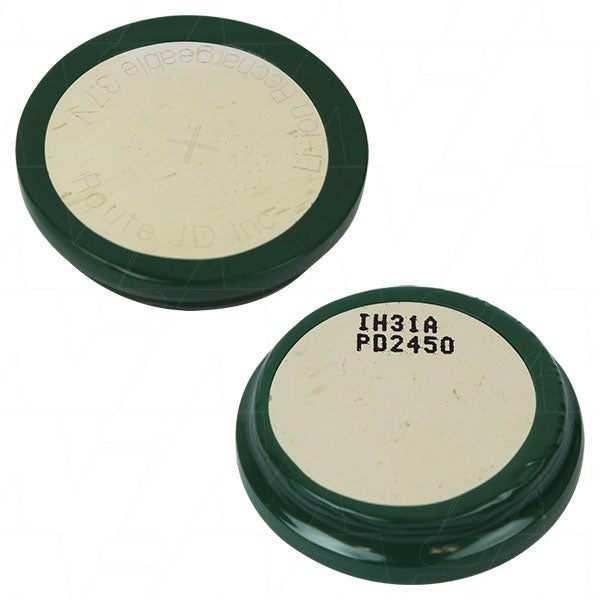 PD2450 Rechargeable Lithium Ion Battery Coin Cell