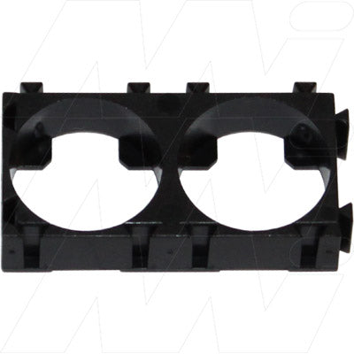 Expandable Plastic Spacer for 2 x 18650 Size Cells