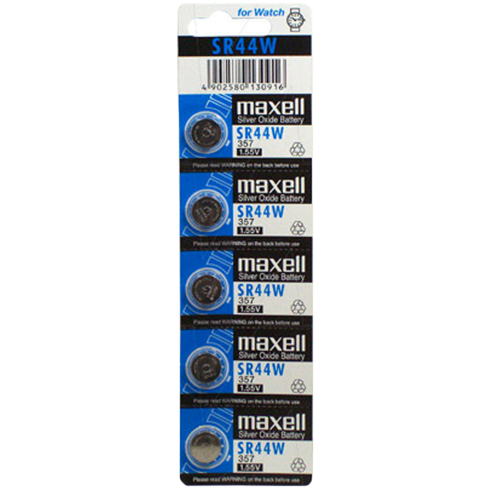 Maxell 1.55V 155mAh Silver Oxide Watch Battery (V357)