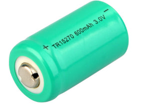 Trustfire CR2(15270) Rechargeable 3.0V 600mAh Li-ion Battery C-W PCB
