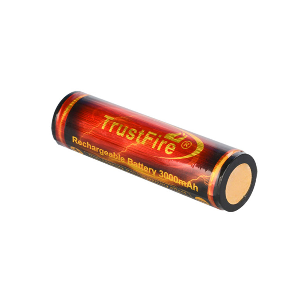 Trustfire 18650 3.7V 3000mAh Li-ion Battery C-W PCB